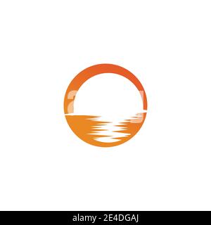 Sun Vector illustration Icon Logo Template design Stock Vector
