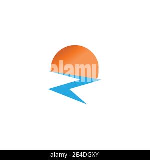 Sun Vector illustration Icon Logo Template design Stock Vector