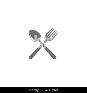 Kitchen icon cooking tools vector flat design Stock Vector
