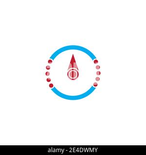 compass Logo Template vector symbol nature Stock Vector