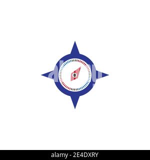 compass Logo Template vector symbol nature Stock Vector
