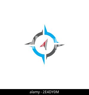 compass Logo Template vector symbol nature Stock Vector