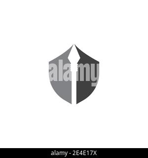 Spear Logo Template vector symbol nature Stock Vector