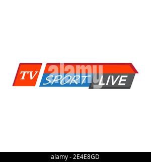Tv news bars  headlin or lower third template Stock Vector