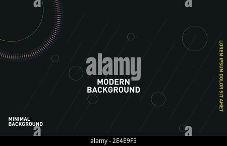 Abstract vector background. Composition with fluid and geometric shape and place for text or message. Stock Vector