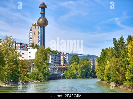 Walking around Vienna, Austria Stock Photo