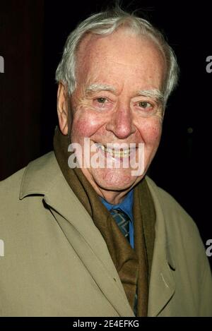 NEW YORK, NY- NOV 17: Horton Foote attending the opening party for Oldest Living Confederate Widow Tells All held at The Supper Club, on November 17, 2003, in New York City. Credit: Joseph Marzullo/MediaPunch Stock Photo