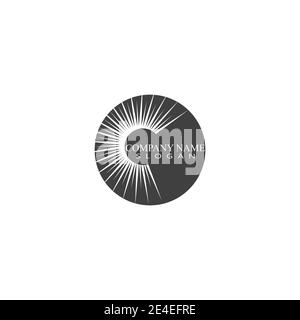 Sun Vector illustration Icon Logo Template design Stock Vector