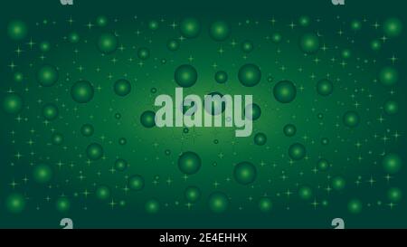 Lines, Spheres, Universe, Dynamic, Technology, Background Stock Vector