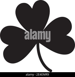 Clover leaf icon logo design inspiration vector template Stock Vector