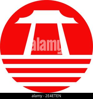 Dojo logo icon design inspiration vector template Stock Vector