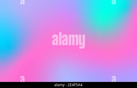 Abstract magic background. Futuristic holographic backdrop with gradient mesh. Trendy pastel art. Can use for brochure, flyer, poster design, wallpape Stock Vector