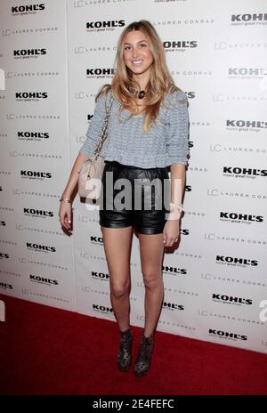 Lauren Conrad arrives at Kohl's Department Stores celebrating the