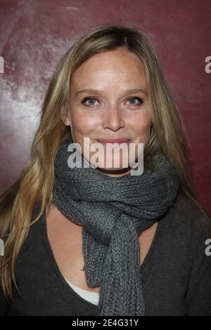 Marie Guillard arriving to a short movies (made by actors) presentation