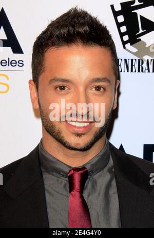 'Jai Rodriguez arrives for The Los Angeles Premiere of ''Oy Vey! My Son is Gay!'' held at The Vista Theatre in Los Angeles, California on October 22, 2009. Photo by Tony DiMaio/ABACAPRESS.COM (Pictured : Jai Rodriguez)' Stock Photo