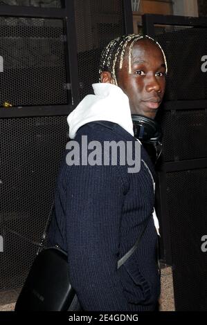 French national football player Bacary Sagna arrives at the FFF ( Federation Francaise de Football ) in Paris, France on November 9, 2009. Photo by Thierry Plessis/ABACAPRESS.COM Stock Photo