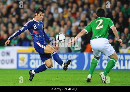 France's Yoann Gourcuff controls the ball during a pre-World Cup