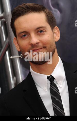 Tobey Maguire attends the New York premiere of 'Brothers' at the SVA Theater in New York City, NY, USA on November 22, 2009. Photo by Mehdi Taamallah/ABACAPRESS.COM (Pictured: Tobey Maguire) Stock Photo