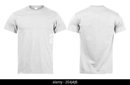 male tshirt template on the mannequin on white background (with ...