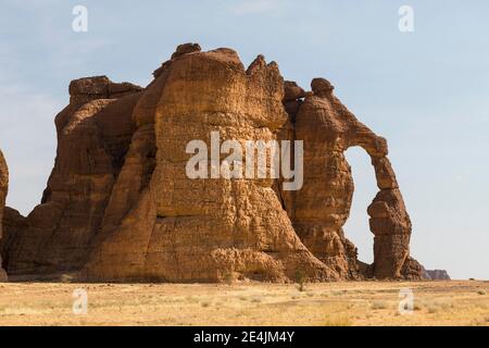 Rock formations, Ennedi plateau, Chad Stock Photo