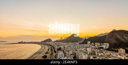 A DAY IN RIO IN JANUARY 2021 Stock Photo