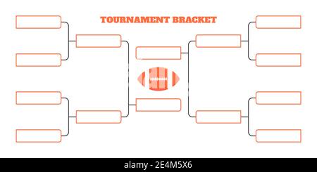 8 team tournament bracket championship template flat style design vector  illustration isolated on white background. Championship bracket schedule  for Stock Vector Image & Art - Alamy