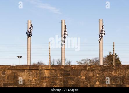 Scenes around St Mirren's SMiSA stadium a head of the Betfred Cup semi final against Livingston 24/01/2021 Stock Photo