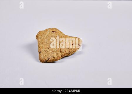 Tasty biscuits isolated on a white background Stock Photo