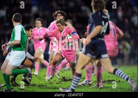 Paris' Dimitri Szarzewski during the European Cup Rugby Union match, Stade-Francais vs Bristol at Jean Bouin stadium in Paris, France on January 11, 2008. Paris won 19-11. Photo by Gouhier-Taamallah/Cameleon/ABACAPRESS.COM Stock Photo