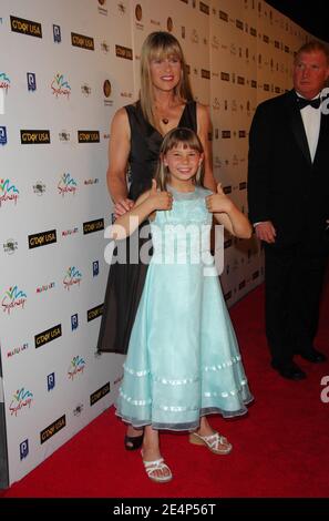 Terri Irwin and Bindi Irwin attend the opening night celebration for G'DAY USA: Australia Week at Jazz Lincoln Center in New York City, NY, USA on January 22, 2008. Photo by Gregorio Binuya/ABACAPRESS.COM Stock Photo