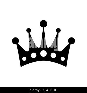Crown Icon in trendy flat style isolated on white background. Crown ...