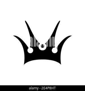 Crown Icon in trendy flat style isolated on white background. Crown ...