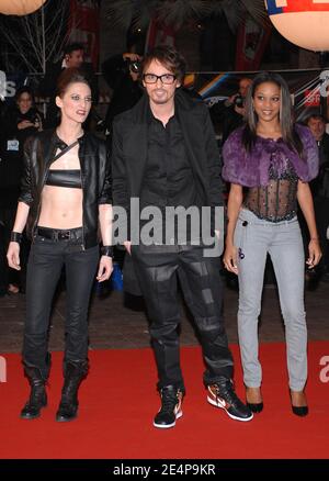 French singer Christophe Willem arrives to the 9th annual NRJ Music Awards held at the Palais des Festivals in Cannes, France, on January 26, 2008. Photo by Khayat-Nebinger/ABACAPRESS.COM Stock Photo