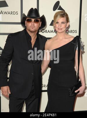 Tim McGraw and Faith Hill attend the 50th Annual Grammy Awards, held at the Staples Center in Los Angeles, CA, USA on February 10, 2008. Photo by Lionel Hahn/ABACAPRESS.COM Stock Photo