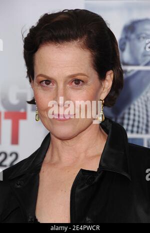 Actress Sigourney Weaver attends the premiere of 'Vantage Point' at AMC Lincoln Square in New York City, NY, USA on February 20, 2008. Photo by Gregorio Binuya/ABACAPRESS.COM Stock Photo
