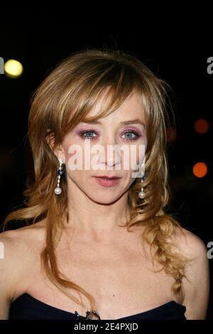 Actress Sylvie Testud arrives at the 33rd Cesar (French cinema awards) ceremony held at the Theatre du Chatelet in Paris, France, on February 22, 2008. Photo by Guignebourg-Khayat/ABACAPRESS.COM Stock Photo