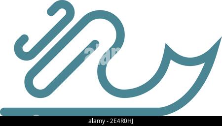 Snail logo icon design illustration vector template Stock Vector