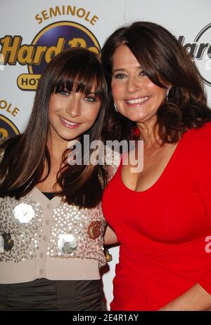 Lorraine Bracco (R) and daughter Stella Keitel arrive at Lorraine ...