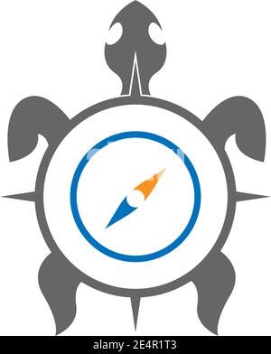 Compass Logo Template vector icon illustration design Stock Vector