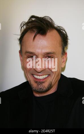 EXCLUSIVE - US actor Robert Knepper from US TV show 'Prison Break' poses during the opening of Roberto Cavalli new store in Paris, France on February 26, 2008. Photo by Denis Guignebourg/ABACAPRESS.COM Stock Photo