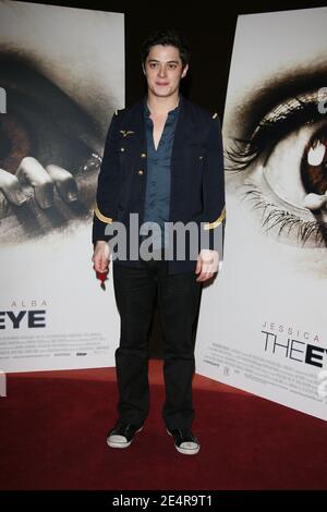 Actor Aurelien Wiik poses during the French premiere of 'The Eye' held at Marignan theater in Paris, France on March 4, 2008. Photo by Denis Guignebourg/ABACAPRESS.COM Stock Photo