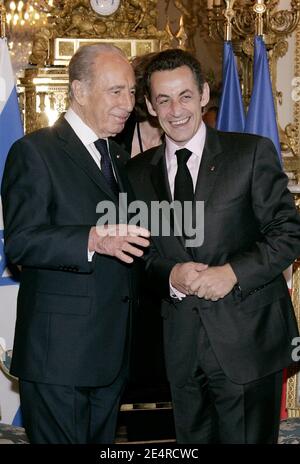 President Nicolas Sarkozy meets with Israeli Opposition Leader Benjamin ...