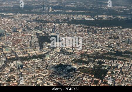 Vienna Austria cityscape aeril view Stock Photo