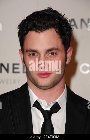 Actor Penn Badgley attends the 'Night Of Diamonds' Chanel Celebration at The Plaza in New York City, USA on January 16, 2008. Photo by Gregorio Binuya/ABACAUSA.COM (Pictured : Penn Badgley) Stock Photo