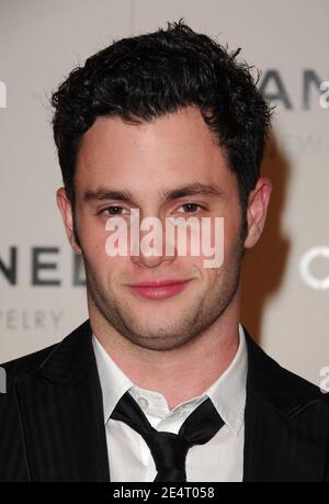 Actor Penn Badgley attends the 'Night Of Diamonds' Chanel Celebration at The Plaza in New York City, USA on January 16, 2008. Photo by Gregorio Binuya/ABACAUSA.COM (Pictured : Penn Badgley) Stock Photo