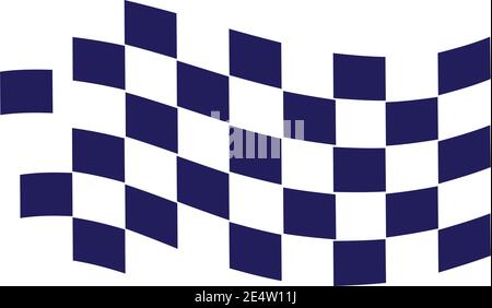 Race flag icon logo design inspiration vector template Stock Vector