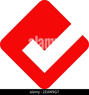 Check mark icon logo design inspiration vector template Stock Vector