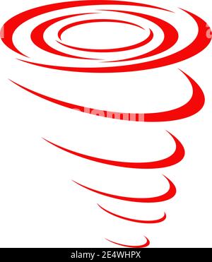 Tornado twist icon logo design vector illustration template Stock Vector