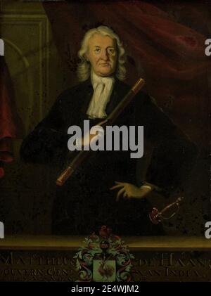 Mattheus de Haan (1663-1729). Gouverneur-generaal (1725-29) Stock Photo