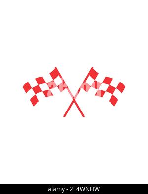 Race flag icon vector icon Stock Vector